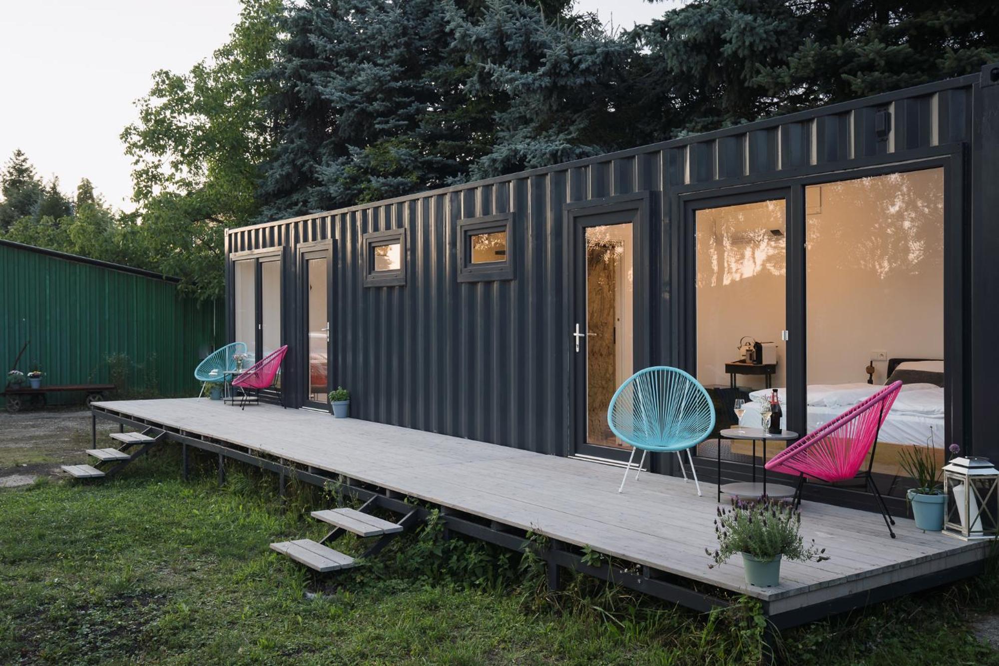 Апартаменты Container Дечин Экстерьер фото