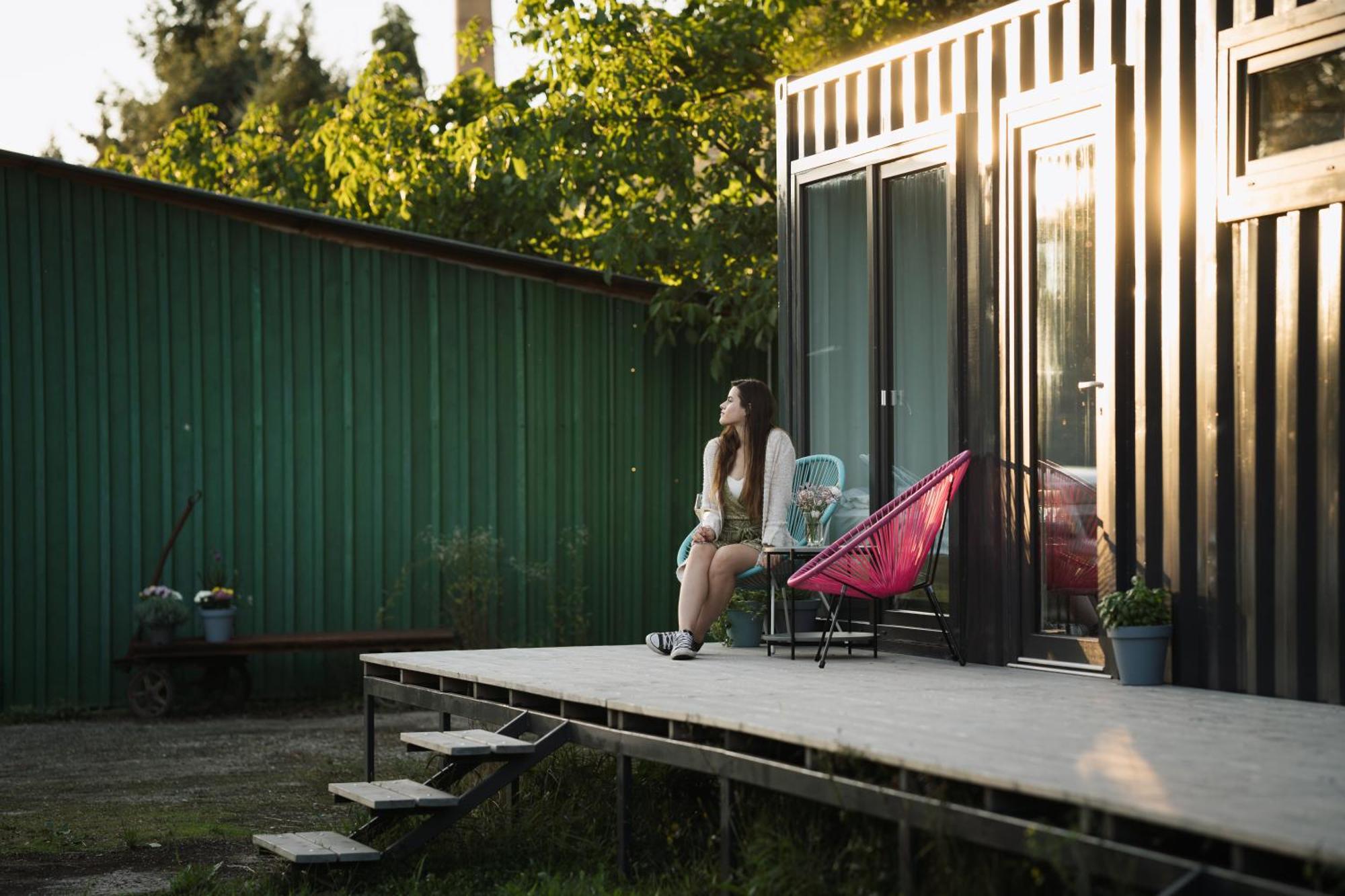 Апартаменты Container Дечин Экстерьер фото